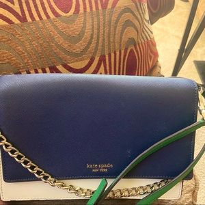 Kate Spade crossover bag that also includes a gold strap if you want to dress up